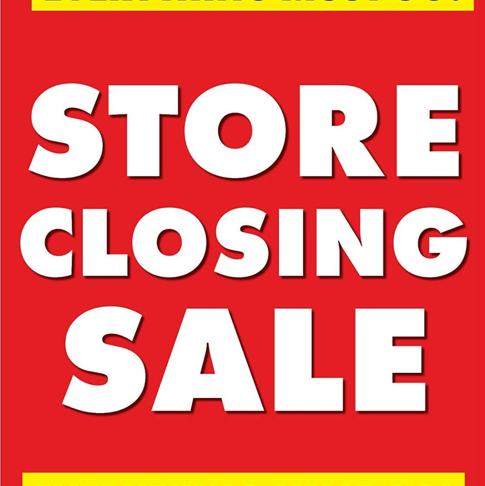 EVERYTHING MUST GO!